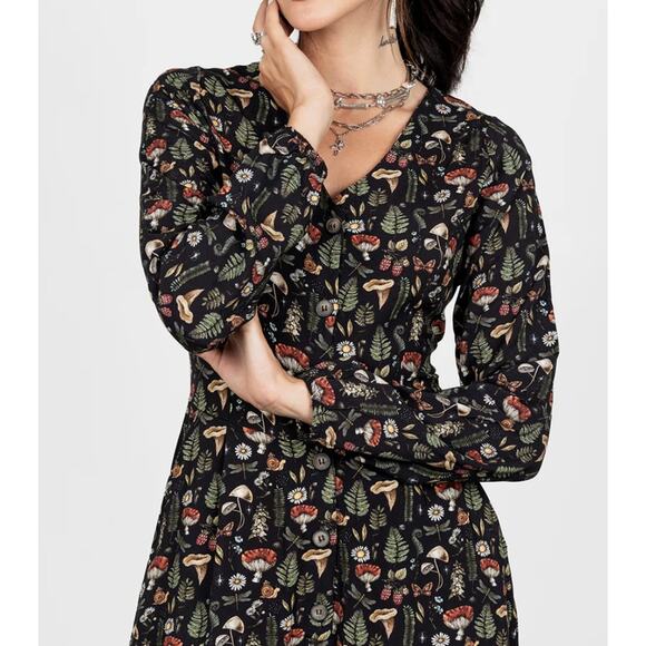 Disturbia Women’s Luthien Long Sleeve Jumpsuit Size US 14 - Picture 11 of 11